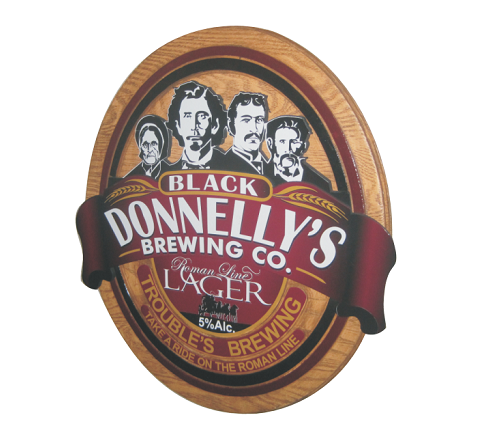 Black Donnellys Sign