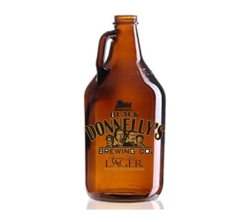 Roman Line Lager - 1 Litre Growler Centred